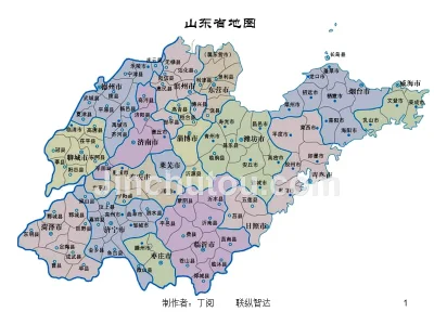 山东省最新地图全览