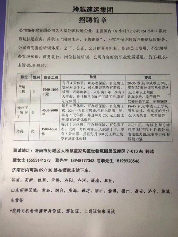 济阳最新招聘信息，探寻职业发展无限可能